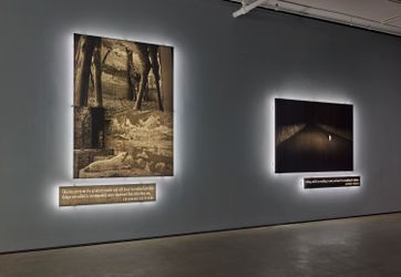 Exhibition view: Joseph Kosuth, Existential Time, Sean Kelly, New York (10 September–24 October 2020). Courtesy Sean Kelly, New York. Photo: Jason Wyche, New York.