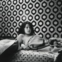 Fran Lebowitz [at Home in Morristown] by Peter Hujar contemporary artwork photography