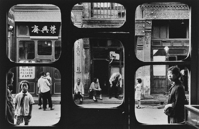 Antique Shop Window Fenêtre des antiquaires, Pékin, Chine by Marc Riboud contemporary artwork