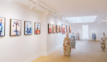 Exhibition view: Barthélémy Toguo, Human Nature, HdM Gallery, London (13 June–23 August 2019). Courtesy HdM Gallery.