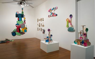 Teppei Kaneuji, Daydream with Gravity, 2016, Exhibition view, Roslyn Oxley9, Sydney. Courtesy Roslyn Oxley9, Sydney.