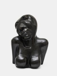 Anguished Woman by Dumile Feni contemporary artwork sculpture