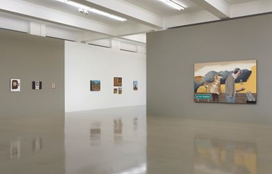 Llyn Foulkes, Old Man Blues, 2017, Exhibition view at Sprüth Magers, Los Angeles. Courtesy Sprüth Magers, Los Angeles. Photography by: Robert Wedemeyer.