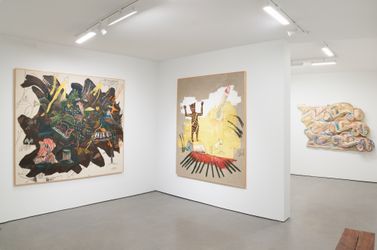 Exhibition view: Lilah Rose, Golden Spike, Simcowitz, Los Angeles (15 May–5 June 2021). Courtesy Simchowitz.
