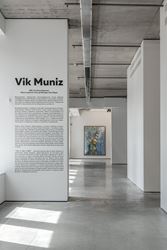 Exhibition view: Vik Muniz, Gary Tatintsian Gallery, Moscow (8 June–10 October 2018). Courtesy Gary Tatintsian Gallery.