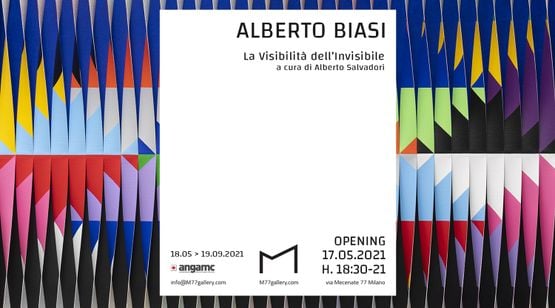 17 May–19 Sep 2021 Alberto Biasi contemporary art exhibition