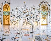 Morning Glory, Grand Mosque, Abu Dhabi by Karen Knorr contemporary artwork painting