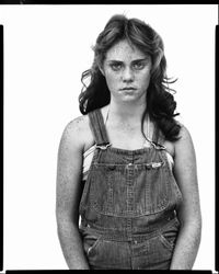Sandra Bennett, twelve year old, Rocky Ford, Colorado, August 23, 1980 by Richard Avedon contemporary artwork photography