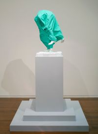 Cover up #26 by Callum Morton contemporary artwork sculpture