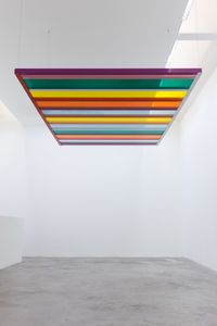 Denominator Platform by Liam Gillick contemporary artwork sculpture
