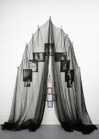 Mes Voeux sous filets, (K) by Annette Messager contemporary artwork sculpture, photography