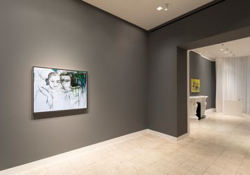 Exhibition view: Andro Wekua, Sea Cut, Gladstone 64, New York (14 September–22 October 2022). Courtesy Gladstone Gallery.