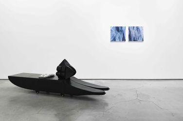 Exhibition view: Yoonhee Choi and Sueyon Hwang, Thick Skin, G Gallery, Seoul (29 November–23 December2023). Courtesy G Gallery.