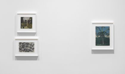 Exhibition view: Frank Walter, By Land, Air, Home, and Sea: The World of Frank Walter, David Zwirner, 69th Street, New York (2 June–29 July 2022). Courtesy David Zwirner.