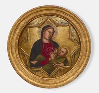 Madonna and Child by Master of Sant'Ivo contemporary artwork painting