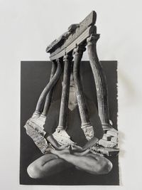 From the series “Unstable Monument” by Lucia Tallova contemporary artwork works on paper, photography