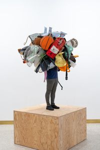 Mini-gathering polychrome #2 by Daniel Firman contemporary artwork sculpture