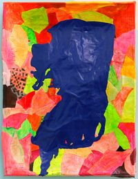 under the pump / pink boi by Miranda Parkes contemporary artwork mixed media