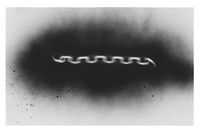 One line by Monica Bonvicini contemporary artwork painting, works on paper