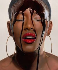 Black and Gold by Mike Dargas contemporary artwork photography, print