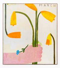 March is a special month by Galina Munroe contemporary artwork painting