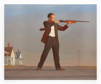 The American by Bo Bartlett contemporary artwork painting