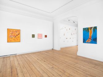 Exhibition view, Cecilia Vicuña, In London, 1972 and Today, Lehmann Maupin, London (16 May–24 June 2023). Courtesy Lehmann Maupin. 