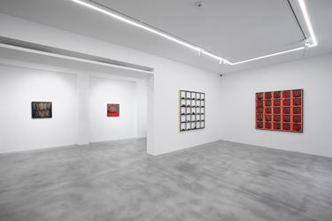 Exhibition view: Scanavino, Works 1968–1986, Dep Art Gallery, Milan (9 April–1 June 2016). Courtesy Dep Art Gallery.