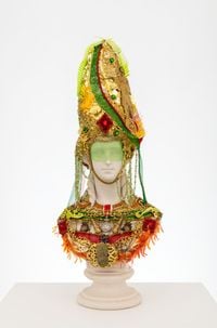 Souvenir 12 (Princess Alexandra) by Hew Locke contemporary artwork sculpture, mixed media