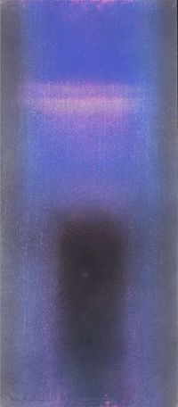 IN BLUE GRAY Aug 15 by Katsuyoshi Inokuma contemporary artwork painting, works on paper