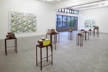 Exhibition view: Tanya Goel, Equations in a Variable, Galerie Urs Meile, Lucerne (14 November 2019–1 February 2020). Courtesy the artist and Galerie Urs Meile.