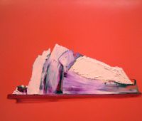 Untitled iceberg (Odessa) by Whitney Bedford contemporary artwork painting