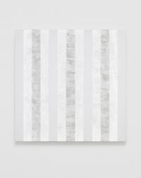 Untitled (Multiband and White) by Mary Corse contemporary artwork painting