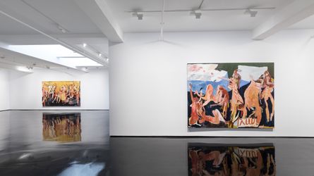 Exhibition view: Georgia Spain, Time is a thing a body moves through, Tolarno Galleries, Melbourne (1 October–22 October 2022). Courtesy Tolarno Galleries. Photo: Andrew Curtis.