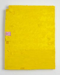 Untitled (yellow) by Louise Gresswell contemporary artwork painting, works on paper