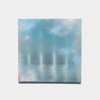 Seiun (Bluish Clouds) July 22 2022 2:04PM by Miya Ando contemporary artwork painting