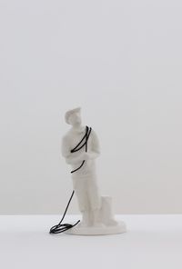 service top cowboi w strap by Andy Fitz contemporary artwork sculpture