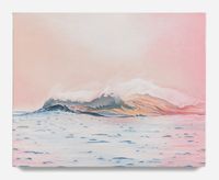 Offshore Blush by Adam De Boer contemporary artwork painting, works on paper