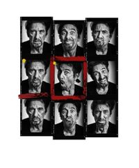 Al Pacino Contact Sheet by Andy Gotts contemporary artwork photography, print