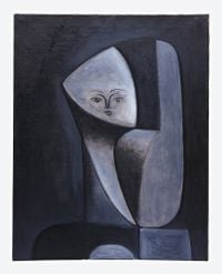 Tête de femme (Head of a Woman) by Pablo Picasso contemporary artwork painting