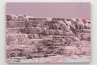Pink and White Terraces by Whitney Bedford contemporary artwork painting