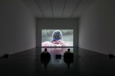 Exhibition view: Vajiko Chachkhiani, Video, White Space, Caochangdi, Beijing (9 September–20 October 2022). Courtesy the artist and White Space.