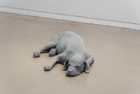 Dog by Hans Op de Beeck contemporary artwork sculpture