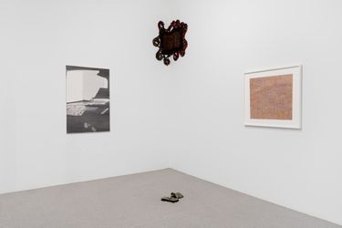 Exhibition view: Group Exhibition, House for the Inhabitant Who Refused to Participate, Tina Kim Gallery, New York (16 December 2022–21 January 2023). Courtesy Tina Kim Gallery. Photo: Hyunjung Rhee.