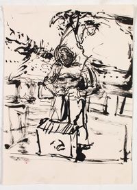 Beekeeper by Catherine Goodman contemporary artwork works on paper