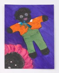 Male Doll with Female Head by Betye Saar contemporary artwork painting