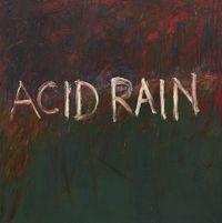 Acid Rain by Derek Jarman contemporary artwork painting, works on paper
