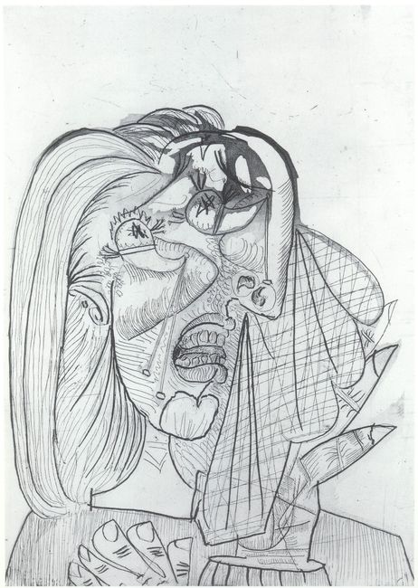 La femme qui pleure I by Pablo Picasso contemporary artwork