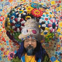 Murakami by Yigal Ozeri contemporary artwork painting