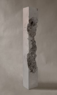 Shanshui (Column, Glacier) by Kien Situ contemporary artwork sculpture